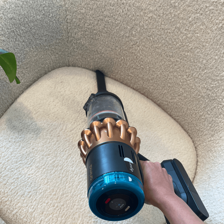 Dyson V16 Piston Animal Absolute Vacuum in the handheld configuration 