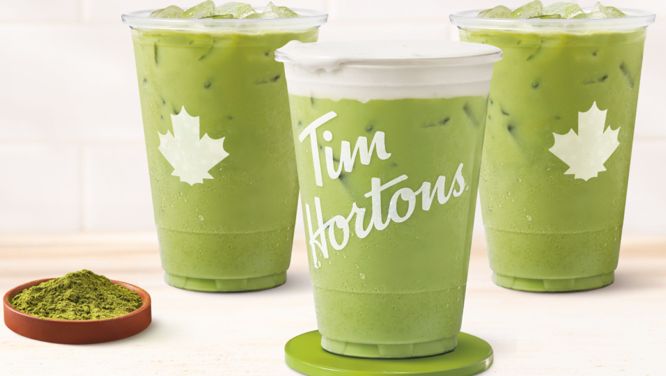 We Tried it: Tim Hortons’ New Iced Matcha Lattes