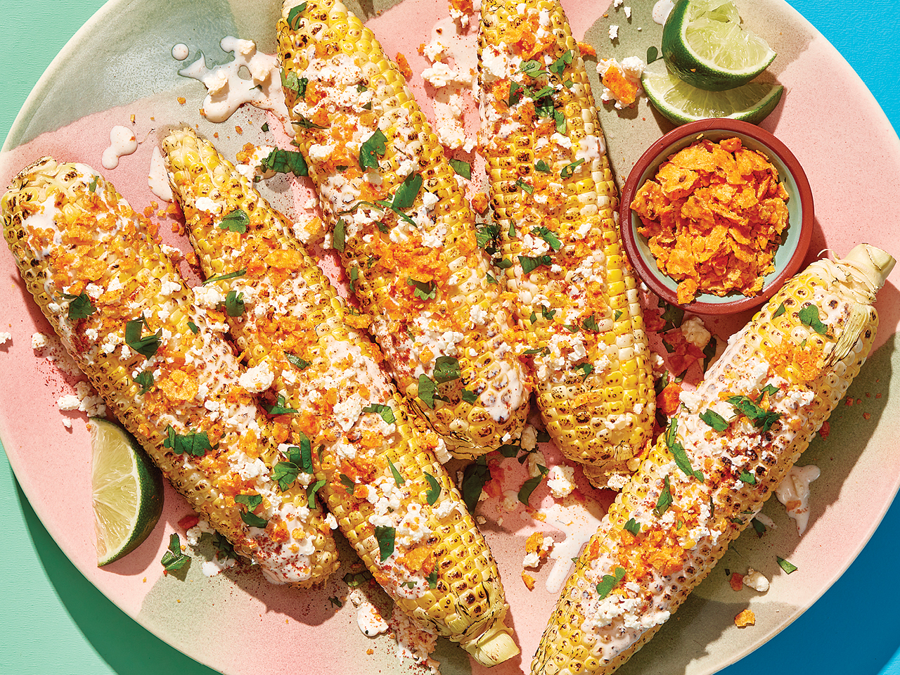 Elotes with Zesty Nacho Dust Recipe - Chatelaine