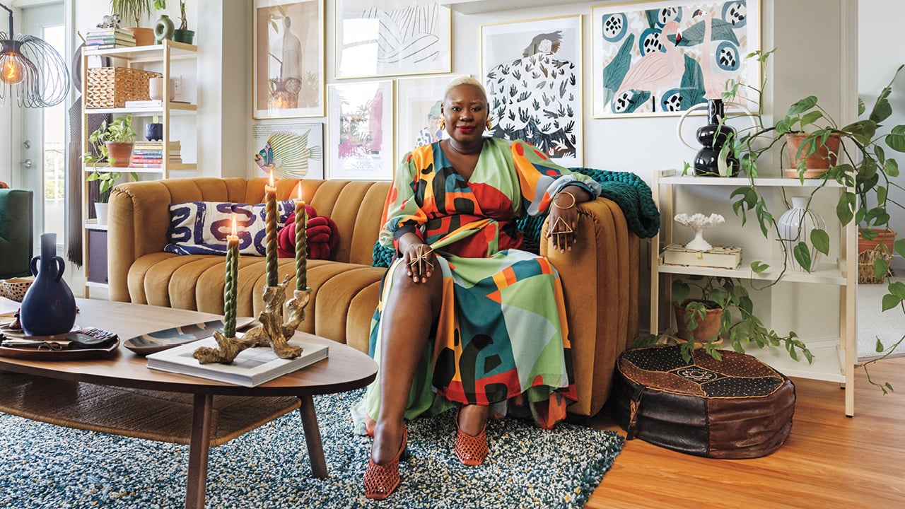 Inside A Gorgeous Halifax Rental Filled With Maximalist Decor