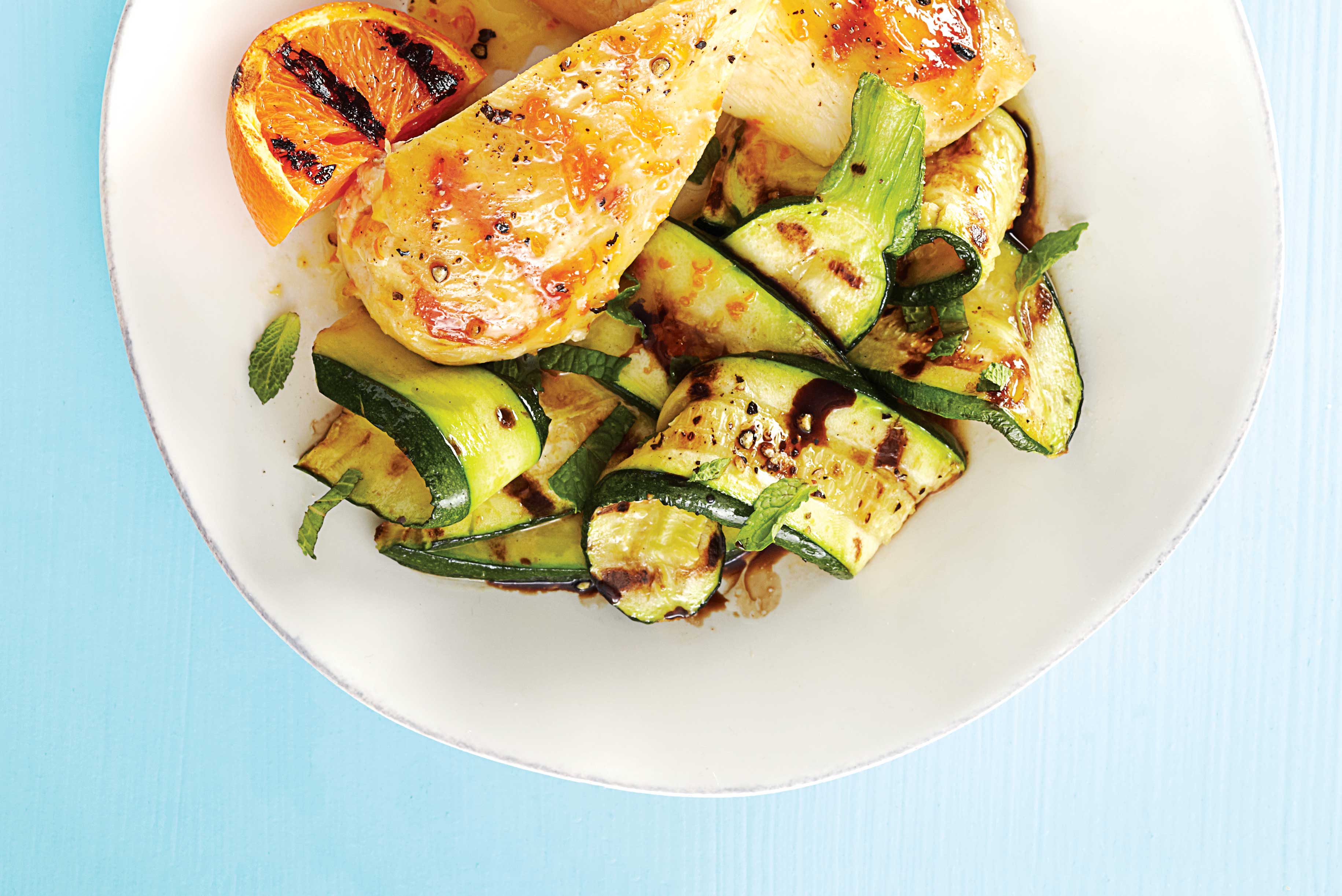 Minted Zucchini Salad Recipe - Chatelaine