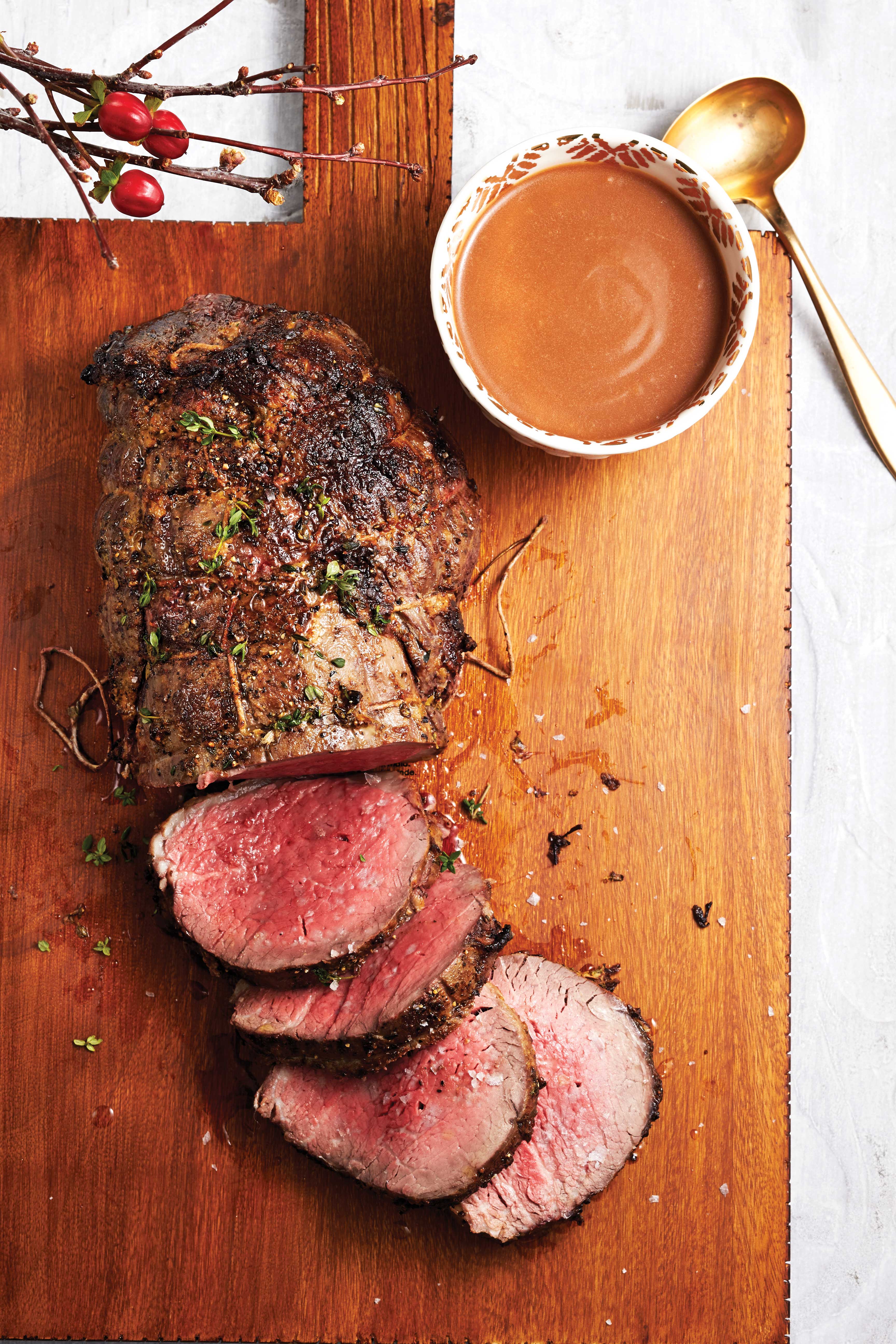 Beef Tenderloin with Mustard-Thyme Crust Recipe - Chatelaine