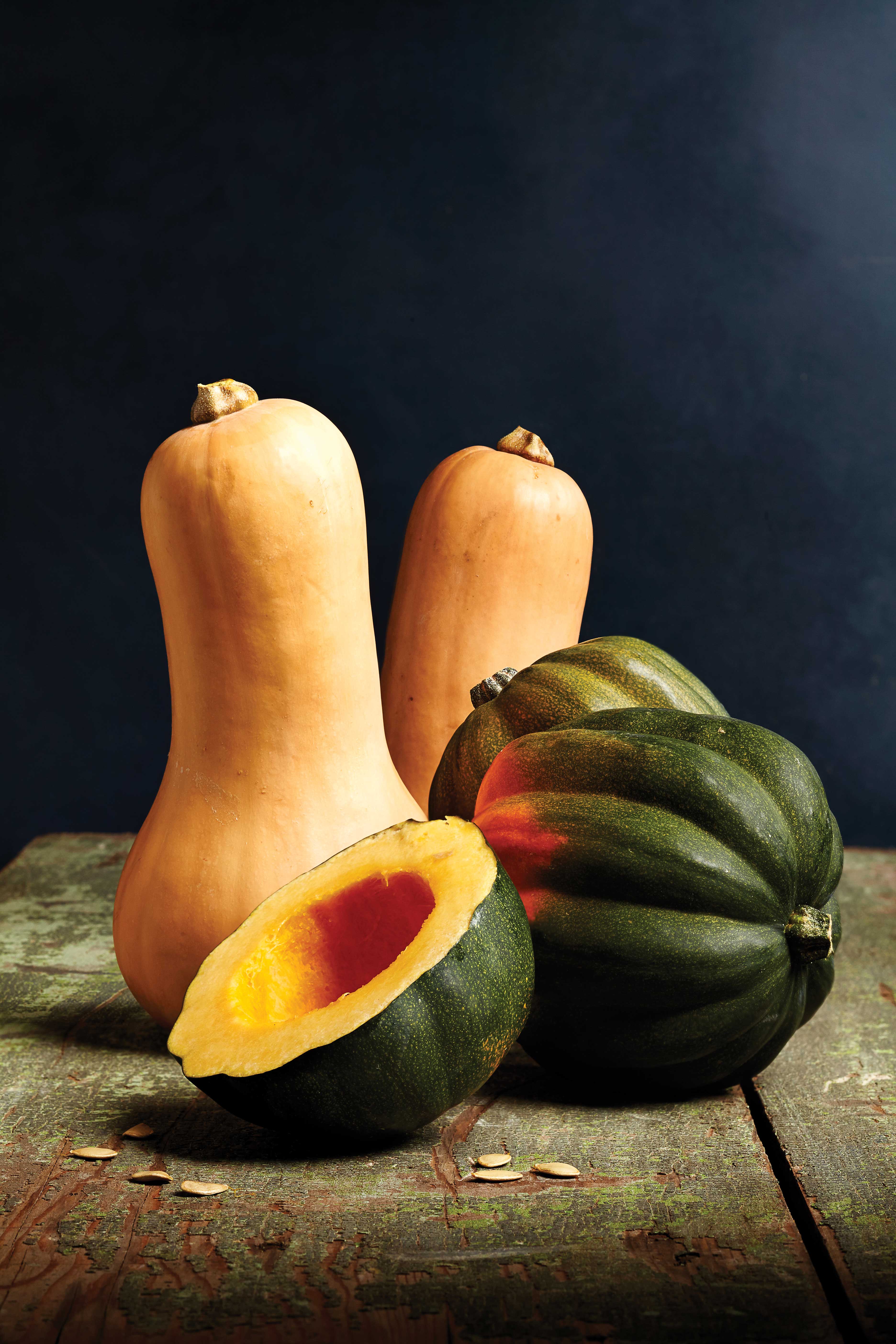 Organic winter squash