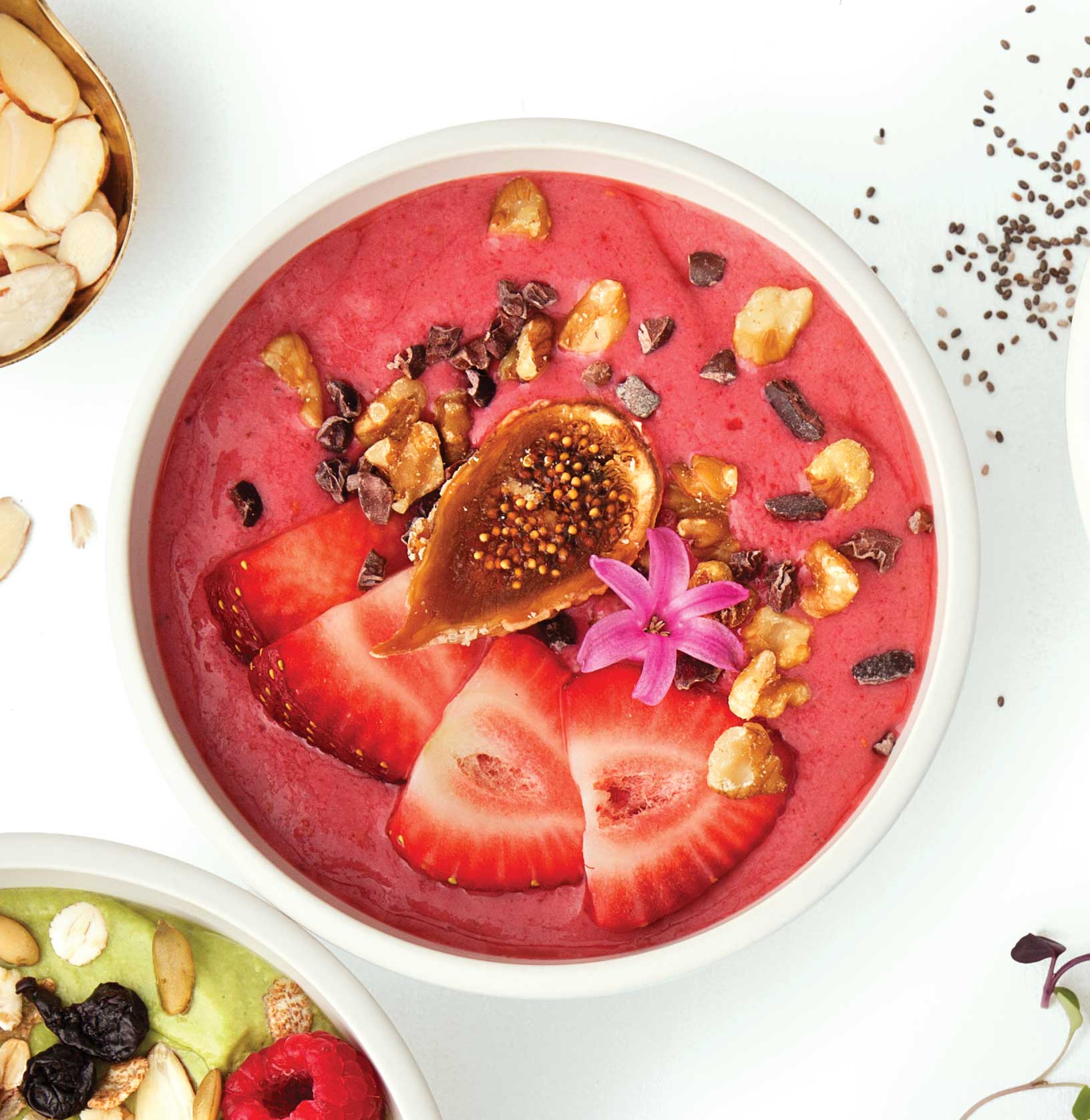 Red Berry Smoothie Bowl Recipe - Chatelaine