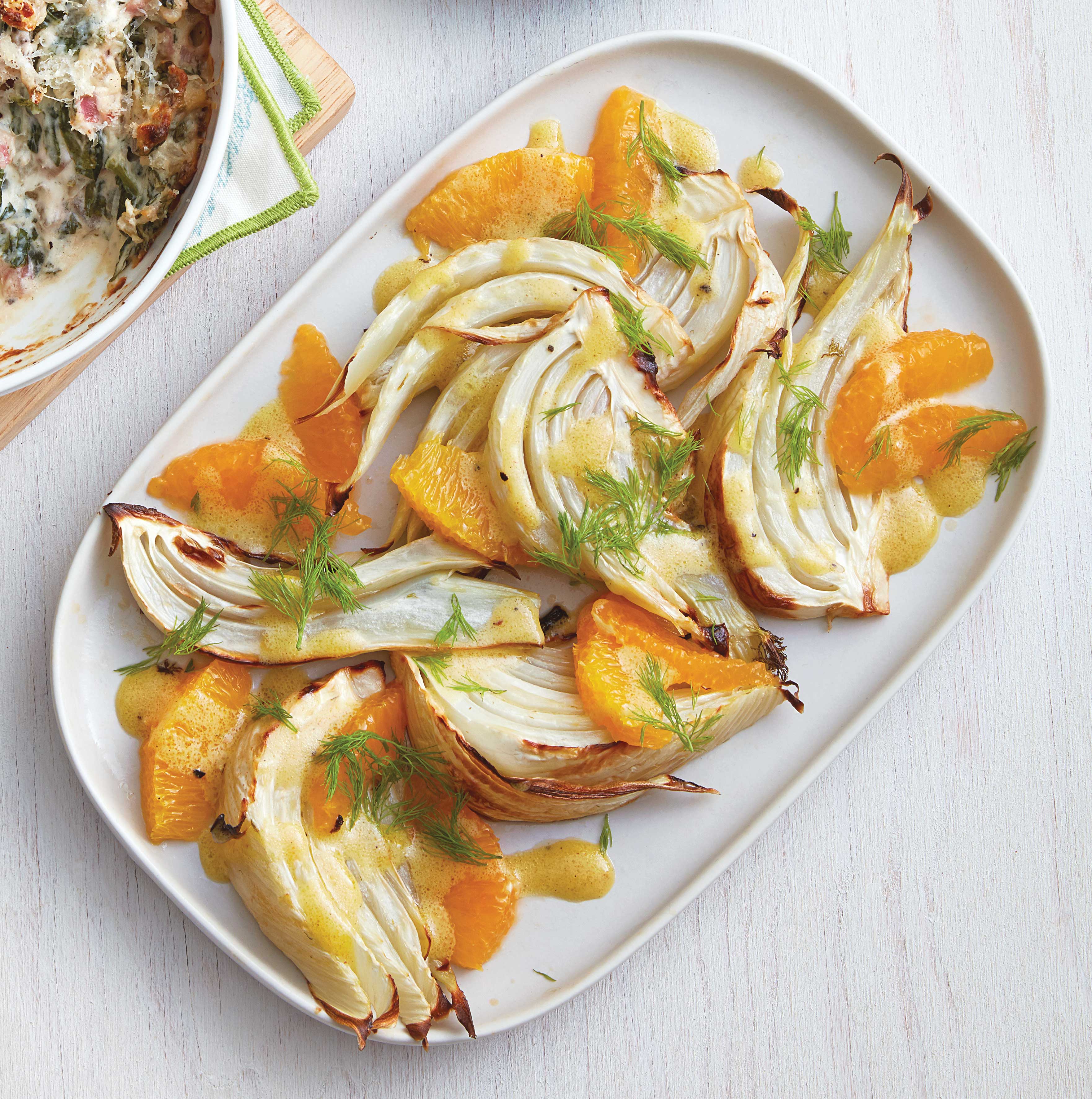 Roasted Fennel With Orange Dressing
