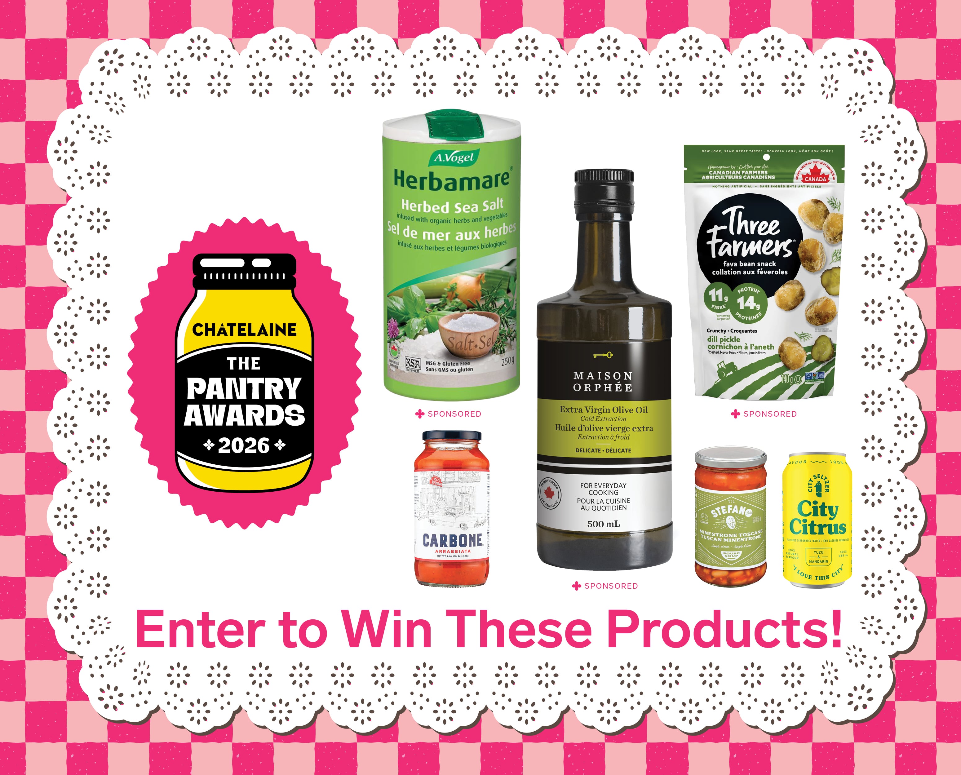 Enter Now to Win a Prize Pack of Our Favourite Pantry Staples!