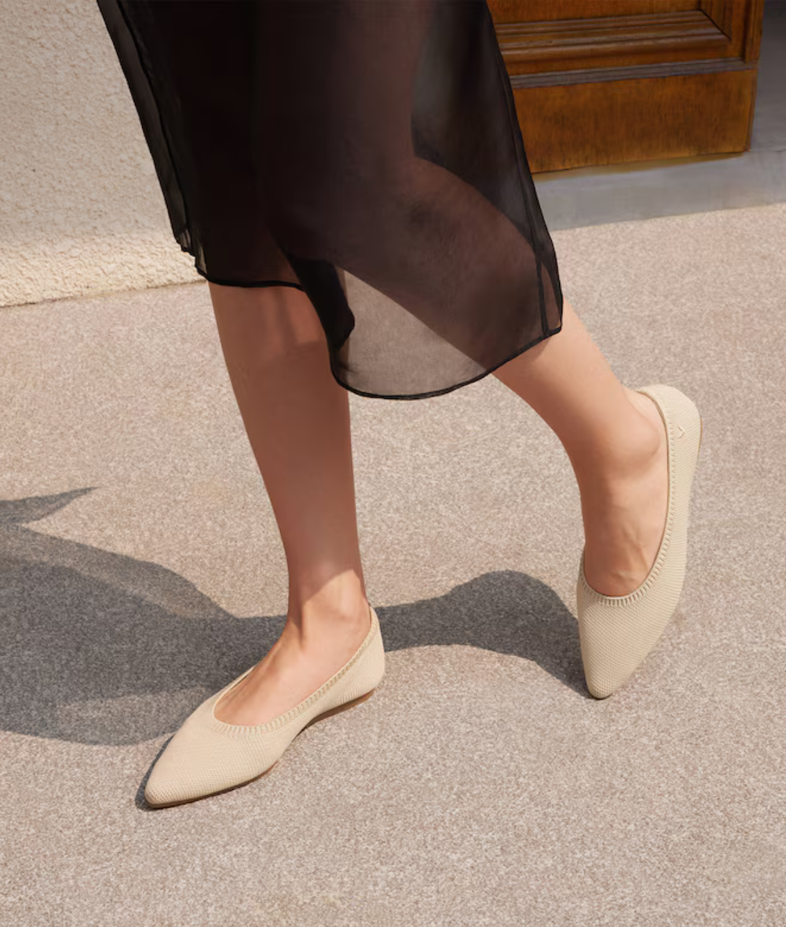 Vivaia Pointed-Toe Ballet Flats (Aria 5°)